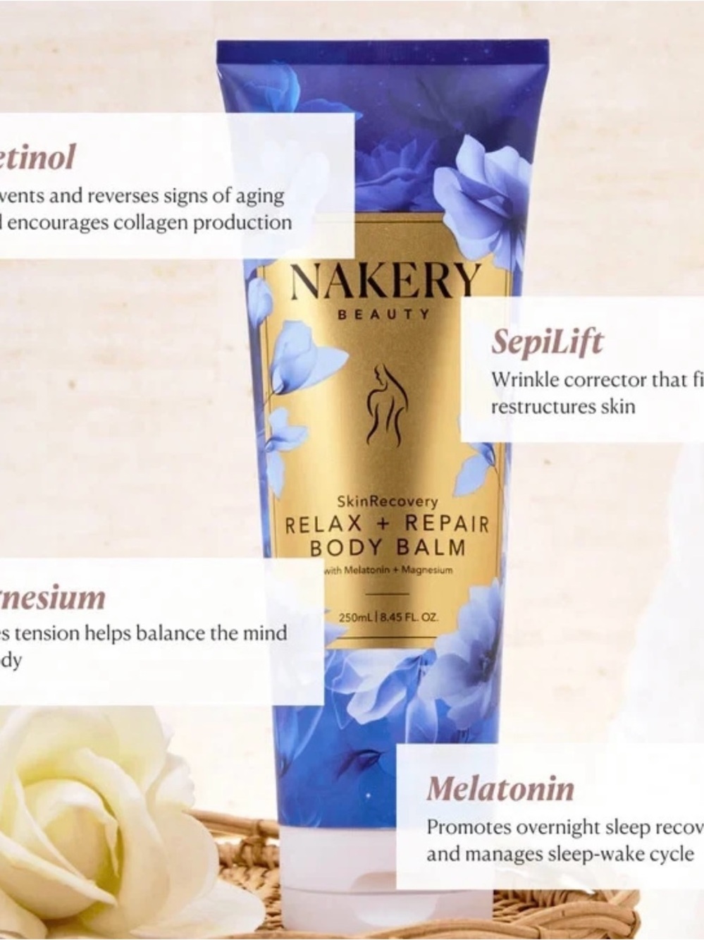 Nakery Beauty Relax + Repair Body Balm
